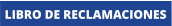 LIBRO DE RECLAMACIONES